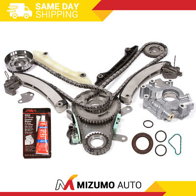 Timing Chain Kit Oil Pump Fit 04-07 Jeep Liberty Dodge Ram 1500 Dakota 3.7