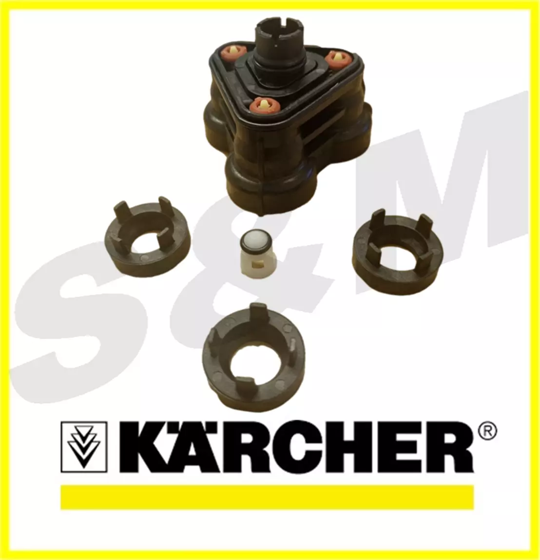 Karcher Pressure Washer H.P. Head Genuine Part no 97550200 for K2 K3 K4 K5