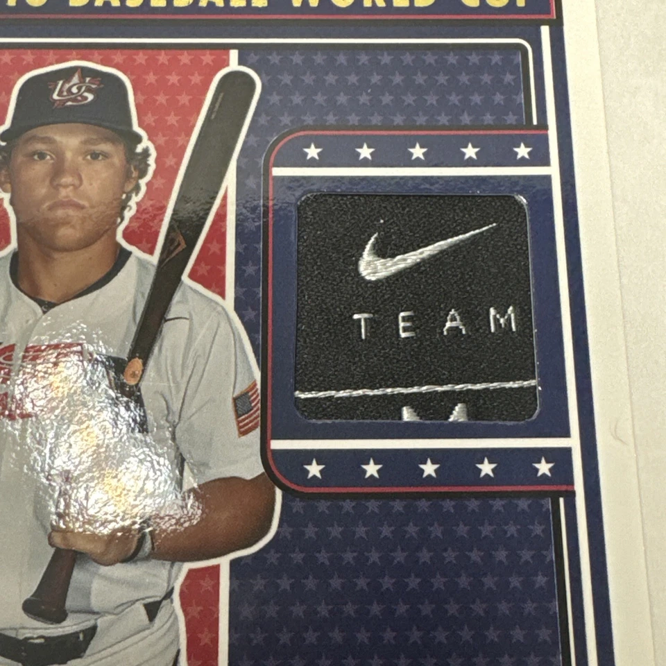 Camden Kozeal 2023 Stars & Stripes - USA U-18 World Cup TAG RELIC - 3/8 - Image 4 of 4