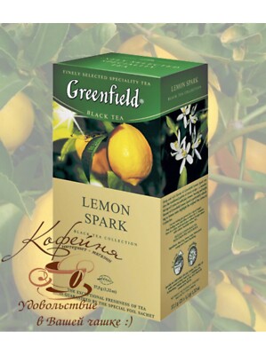 Greenfield Premium Assam Black Tea – 25 Bags, Non-GMO, Made In Russia – US Seller