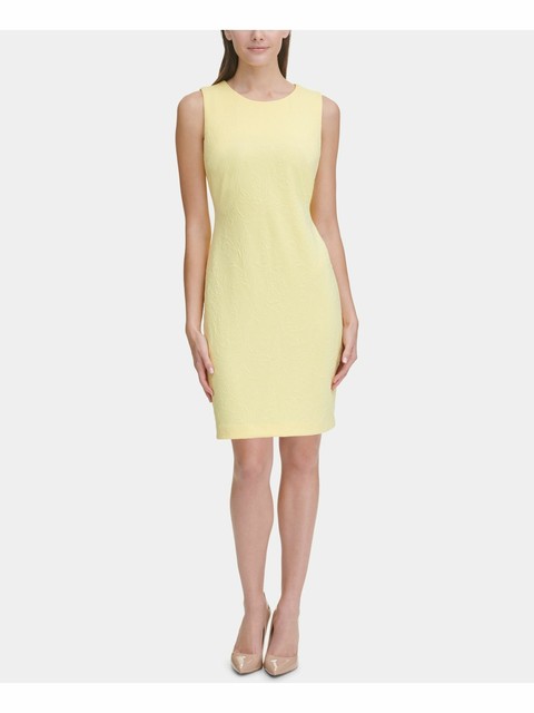 tommy hilfiger dress yellow