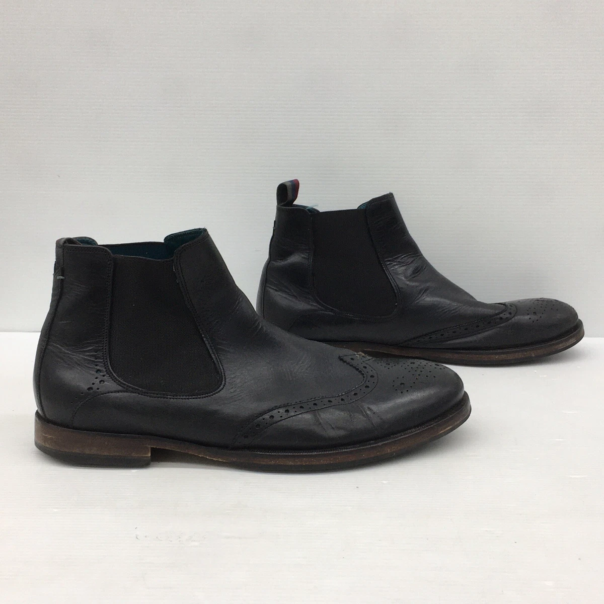 Black chelsea boots clearance mens size 14