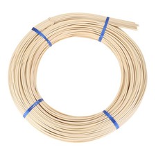 Round Reed Spline 370ft x 0.12 inch, Cane Webbing Roll,Rattan Reed Coil for D...