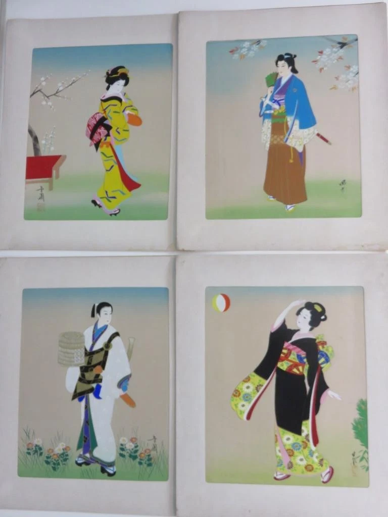 艺妓画日本印刷品、画作、海报(1900-现在) | eBay