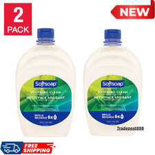 Softsoap Soothing Aloe Vera Liquid Hand Soap Refill – 50 fl oz, 2 PACK 0.35 per fl oz