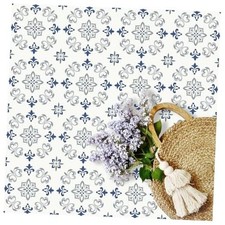 Peel and Stick Floor Tile - PCS, 20 Pcs 7.87 x 7.87 Inch 20 Blue and Grey Peel and Stick Floor Tile - PCS, 20 Pcs 7.87 x 7.87 Inch 20 Blue and Grey - Image 1