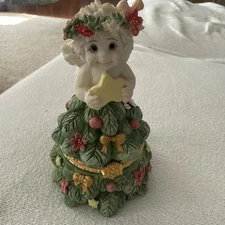 Dreamsicles "Here Comes Trouble" Christmas Tinker Box Figure 10190