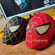 Halloween Spider-Man Tobey Maguire Eye Cosplay Mask Full Face Headgear Wearable