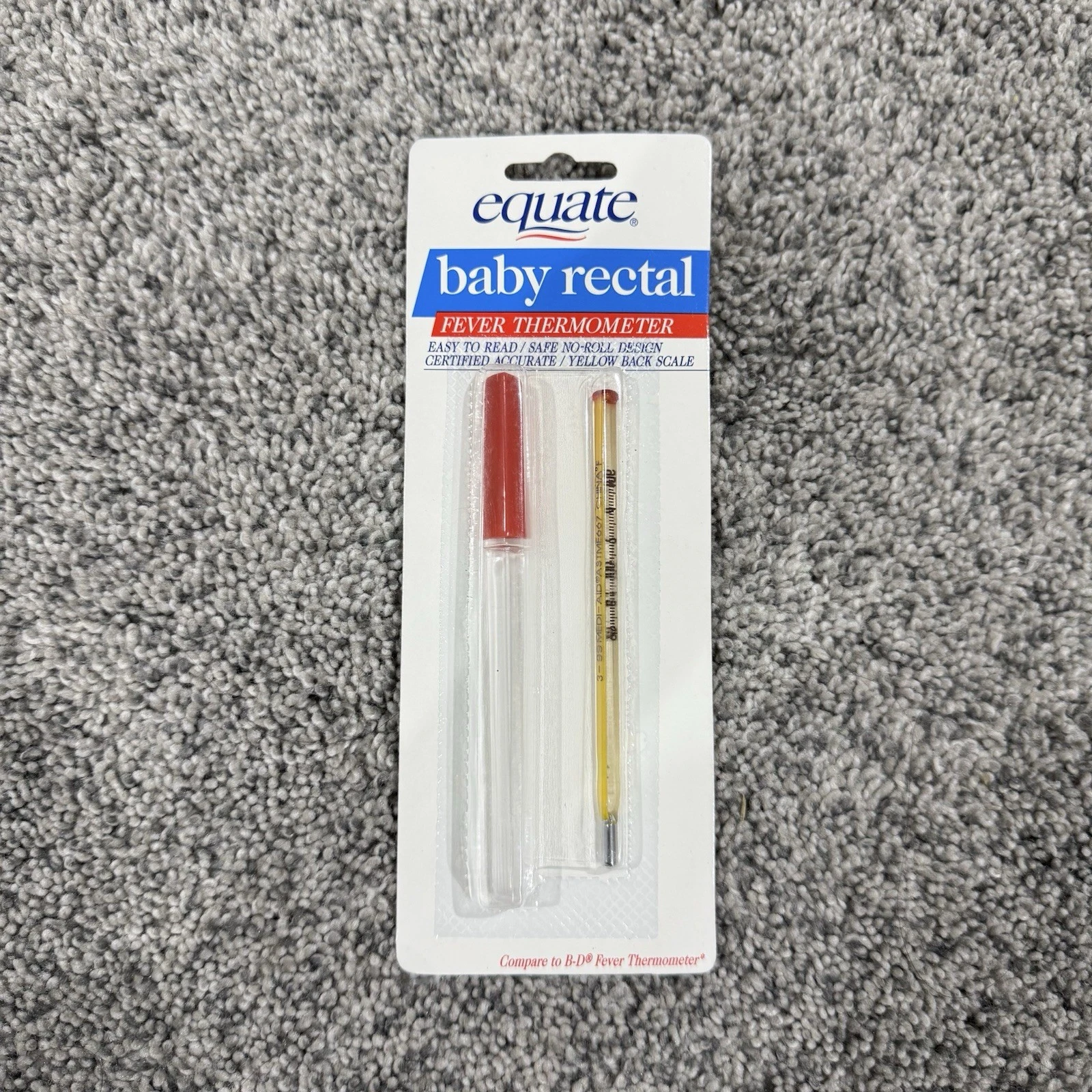 Equate Baby Rectal Fever Thermometer Lot Of 2 Yellow Back Scale
Opens in a new window or tab