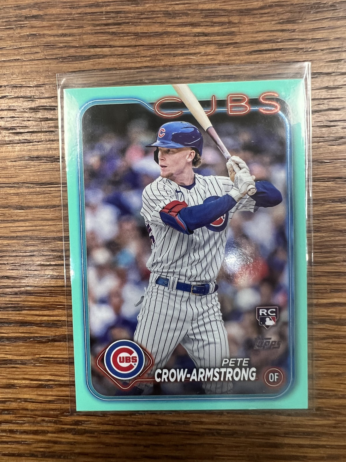 2024 Topps #407 Pete Crow-Armstrong Aqua