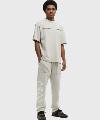Nike Jordan x Travis Scott CACTUS JACK Fleece Pants Lt Bone Size M DZ5508-072