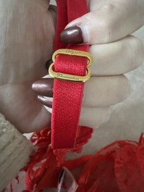 Agent Provocateur Women's Bra 36E Denver Red Lace