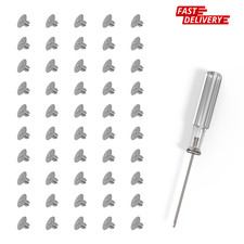 M.2 NVMe SSD Screws Kit, 50pcs M.2 NVMe Mounting Screws