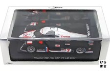 1/43 Scale Diecast Car Peugeot 908 HDi FAP Le Mans 2007 Total Black White