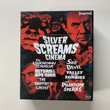 Silver Screams Cinema (1944-1957) Imprint Films Limited Edition Blu-Ray Box OOP!