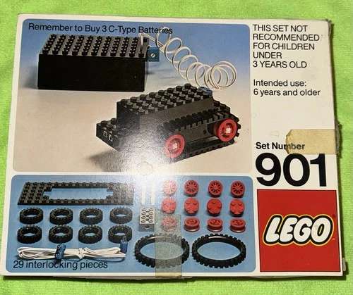 Vintage Original 1976 Lego 901 Universal Motor Set COMPLETE With Instructions