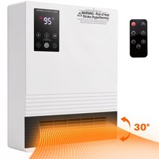 1500W wall-mounted electric heater