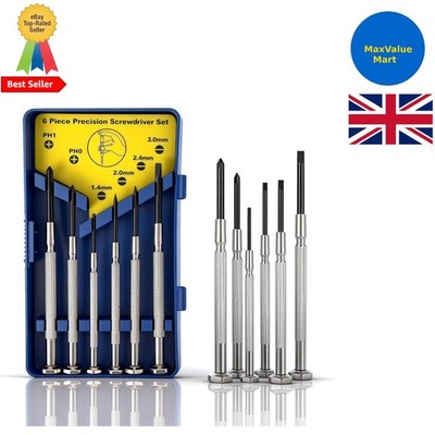 6-teiliges kleines Schraubendreher Set, Mini Schraubendreher Set, Brillenreparatur Schraubendreher...