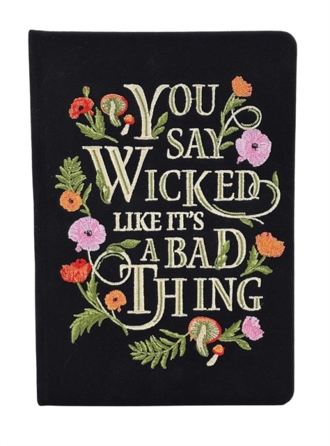 Wicked Embroidered Journal by Insight Editions (Hardback Book)