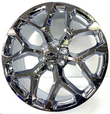 22 Chrome Snowflake 5668 Sfo Replica Wheels Fits 2013 Chevy Avalanche 6x5.5 24 22 Chrome Snowflake 5668 Sfo Replica Wheels Fits 2013 Chevy Avalanche 6x5.5 24