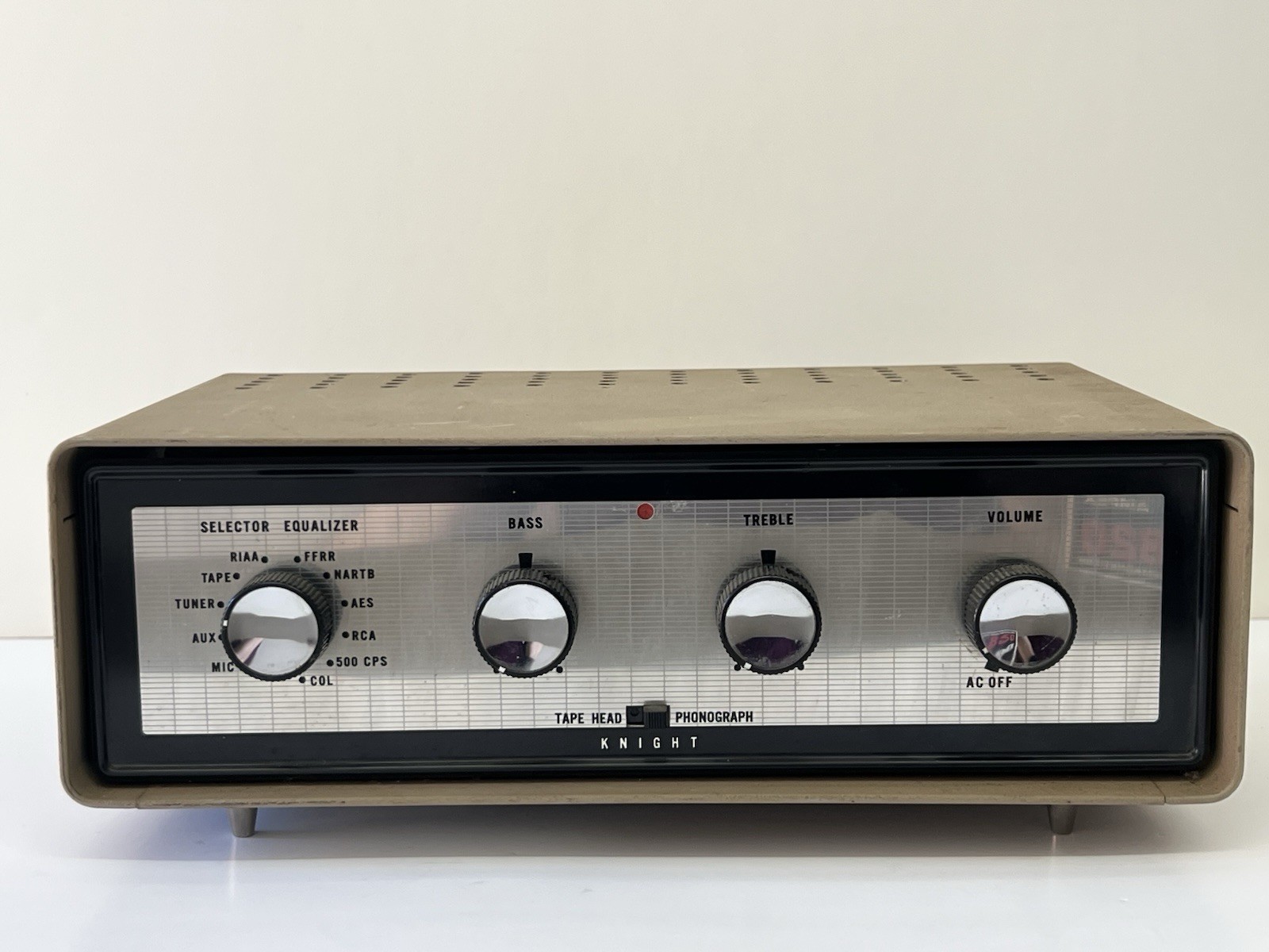 1950’s Knight Tube Stereo Preamplifier 83y754 - Untested