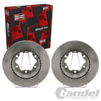2X Champion Bremsscheiben 303Mm BelÜFtet Hinten Passend FüR MERCEDES-BENZ