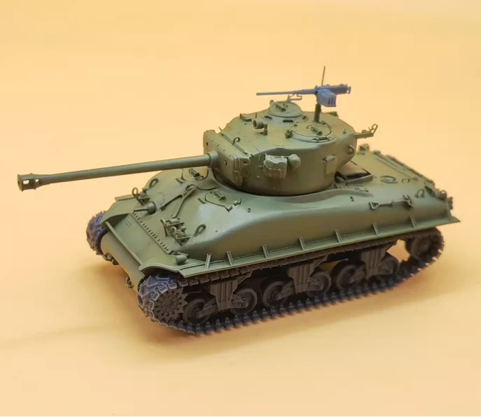 3D printing kit 1/72US M4A1(76)W Sherman Medium Tank Model Unpainted - Image 2 of 4