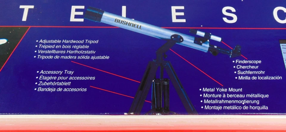 Bushnell Deep Space 420X Refractor Telescope Tripod Stand - Image 4 of 4