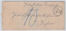 D. Reich Dienstbrief mit K1 JTTLINGEN 28.3.79 nach ODENHEIM 557