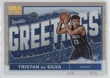 2024-25 Panini NBA Hoops Rookie Greetings Holo Winter Tristan da Silva #18 0o2b