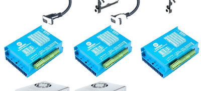 3PCS NEMA34 Closed Loop Stepper Motor Servo Driver CNC HS86H V3.3 ACT MOTOR