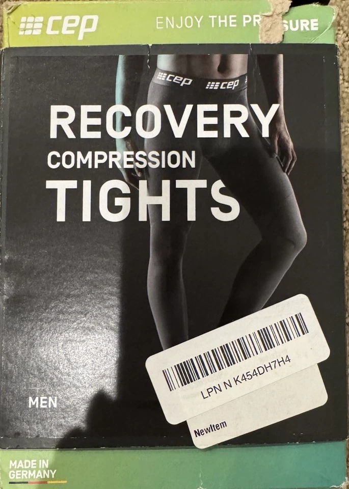 CEP Recovery + Pro Tights: Mens Compression Leggings Black M - Image 2 of 2