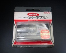 PIUMA HI-RASOIO PORTATILE n. Rasoio di sicurezza 300A-1B anni 70 made in Japan come nuovo #2