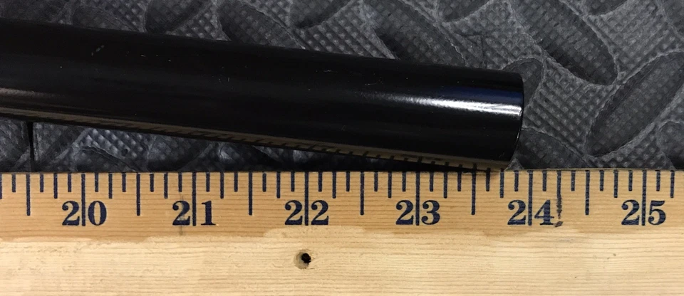 MTB 110S BICICLETA ACERO NEGRO 600 BARRA PLANA MANILLAR 5 GRADOS BARRIDO 22,3mm ABRAZADERA Foto 2 de 4