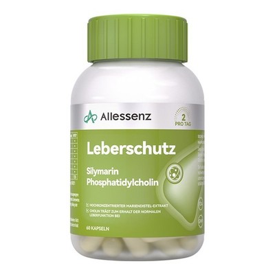 Allessenz Leberschutz 60 Kapseln   Leber Komplex Silymarin