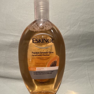 Eskinol Papaya Smooth Glow Facial Deep Cleanser Papaya+Vit B3 7.6 fl oz