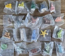 Red Rose Tea FIGURES LOT OF 20 ASSORTED WHIMSIES New Sealed Wade England 1223