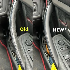 Per BMW Serie 3 4 F30 F31 F32 F33 F34 Coperchio Maniglia Porta Auto Nero Opaco