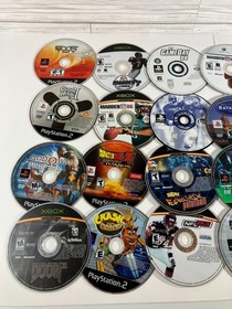 PlayStation Xbox 360 Loose Discs Video Game Lot Of 20 AS IS Untested Scratches
