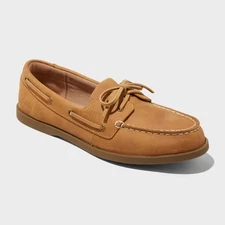 Men's Bennett Genuine Leather Loafers with Memory Foam Insole - Goodfellow &