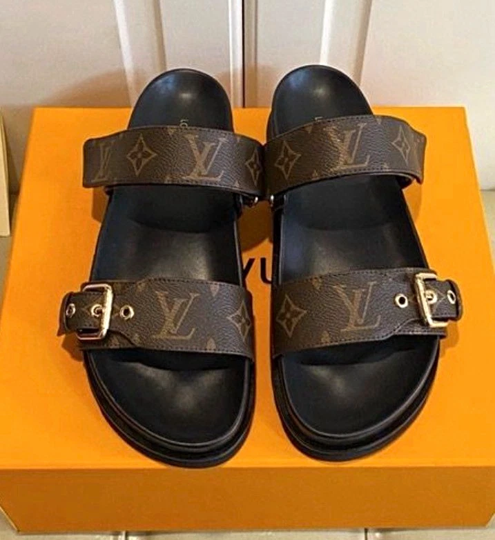 Louis Vuitton Brown Sandals for Women for sale | eBay