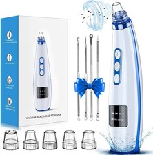 Blackhead Remover Pore Vacuum Upgraded Facial Pore Cleaner Electric Comedone ...