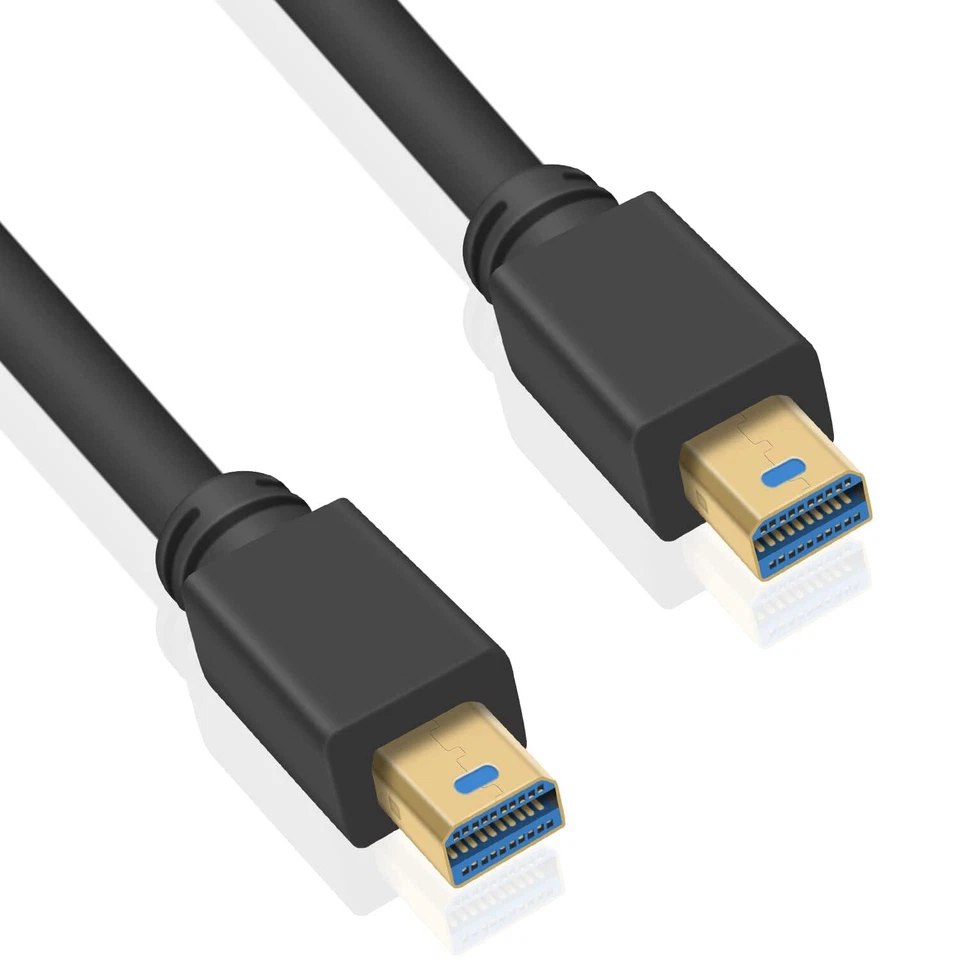 Mini DisplayPort Male to Mini Display Port DP Male 8K Converter Adapter Cable - Image 2 of 4