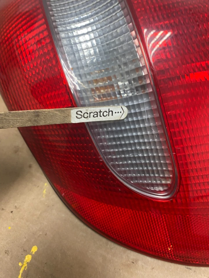 1998 to 2001 Volvo C70 Left Driver LH Side Tail Light N7756 OEM DG - Image 4 of 4