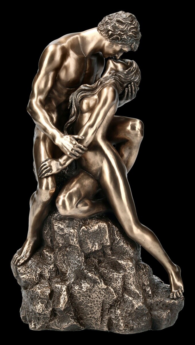 Figurine Lovers - The Lovers - Veronese Statue Man Woman Erotic Figure