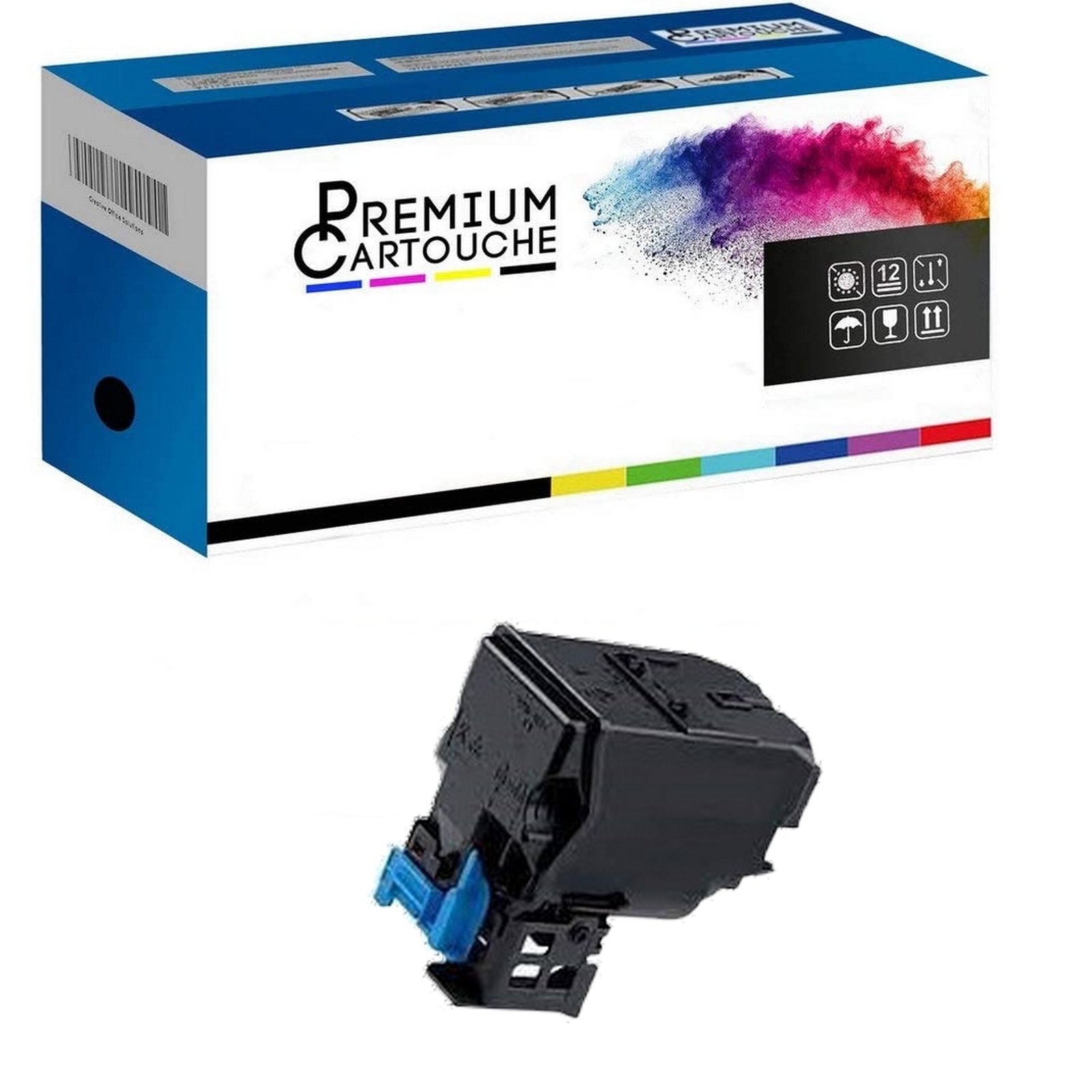 Toner TNP50K TNP-50K Noir compatible imprimante laser Bizhub C3100 cartouche encre