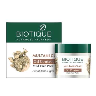 Biotique Multani Clay Mud Face Pack For All Skin Types 75g