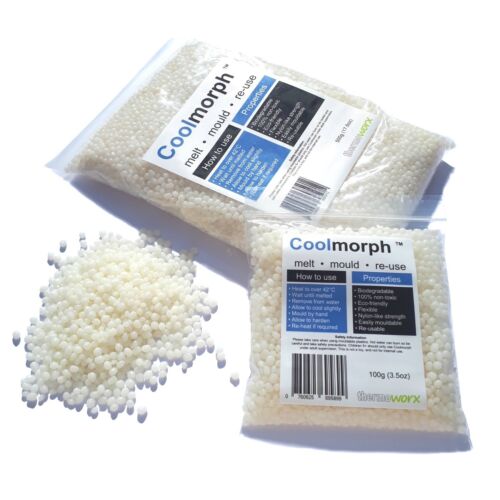 Thermoworx Coolmorph™ Plastic | Low Melting Point Polymorph Thermoplastic Crafts - Afbeelding 1 van 5