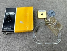 Hall Mack AristoChrome 400 Towel Ring Polished Brass 486T NOS VTG
