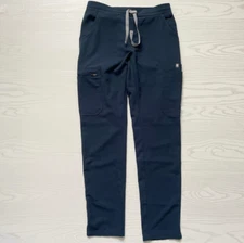 Figs Women's Scrub Pants XXS Blue Yola Skinny Tech Straight Leg Uniform TW2000